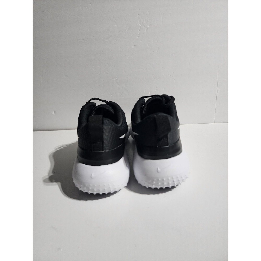 Nike Black Mesh Athletic Shoes with White Accents - Picture 4 of 9